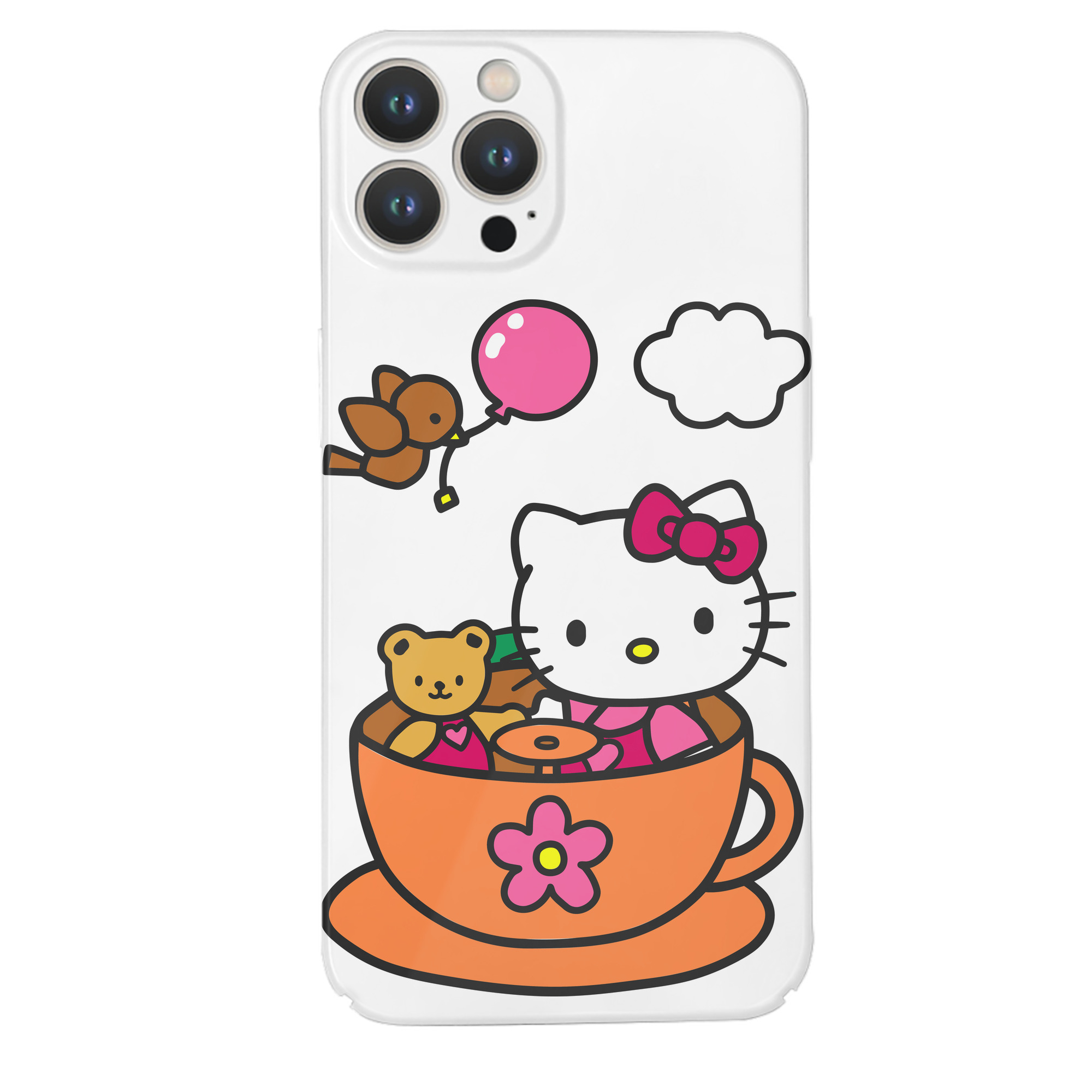 （画像用） Hello Kitty ハローキティ 【iPhone 14シリーズ対応】ハードケース